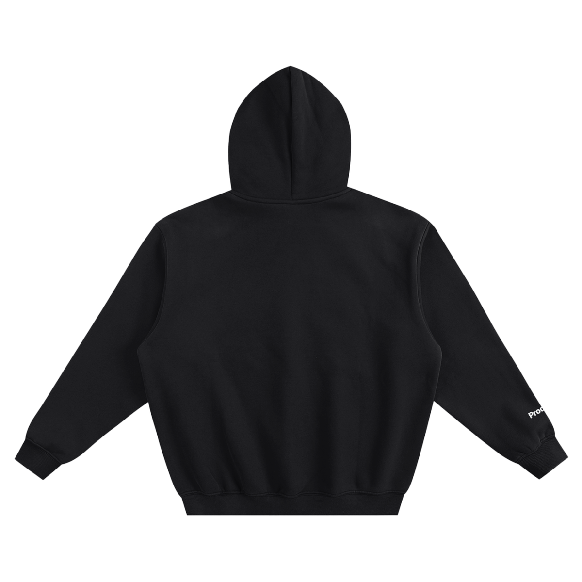 Product©️ "Box Logo" Fleeced Pocketless Boxy Hoodie