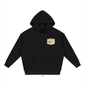 Product©️ "Box Logo / DREdiohead" Unisex Loose Solid Full Zip Hoodie