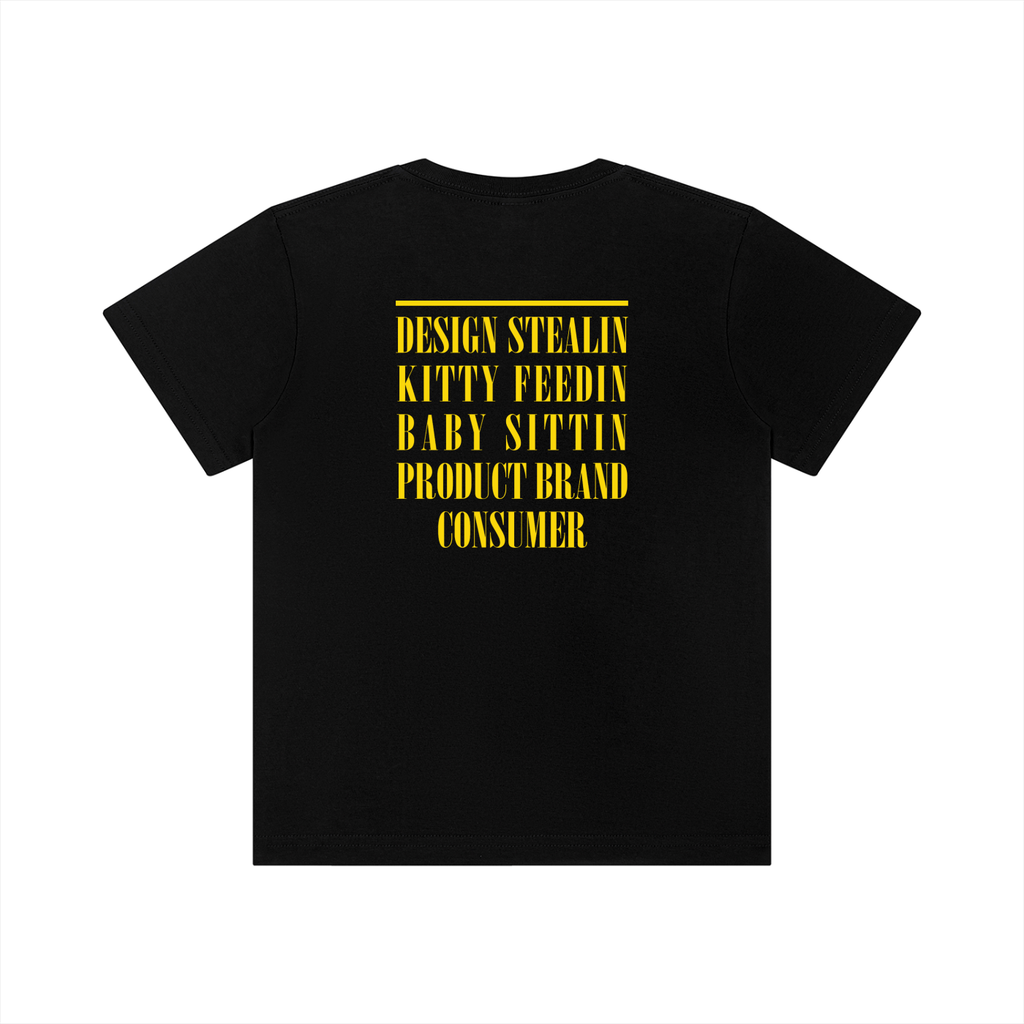 Product©️"Nerve Anna" Kid's Crewneck Short Sleeve T-Shirt
