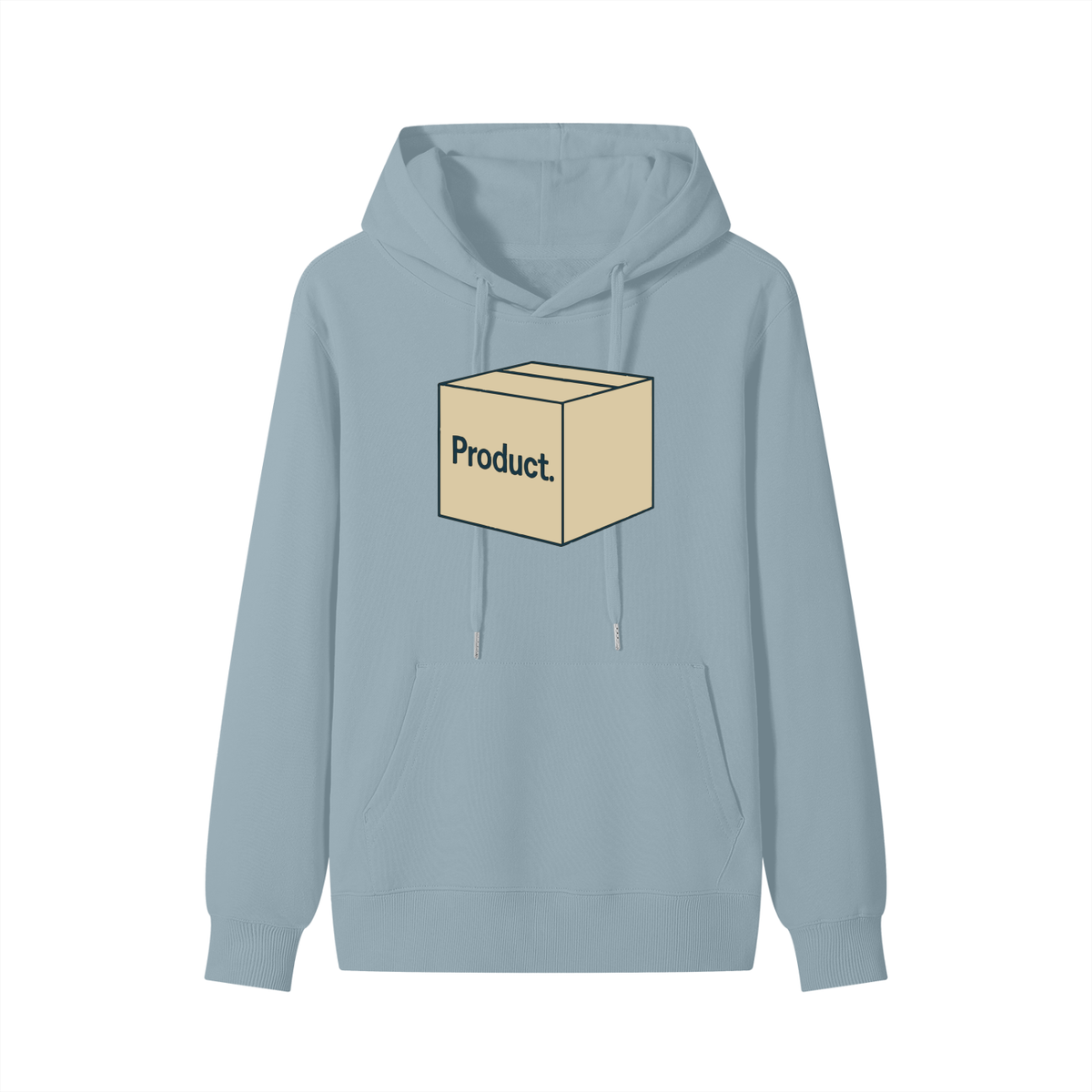 Product©️ "Box Logo" Classic Unisex Cotton Hoodie