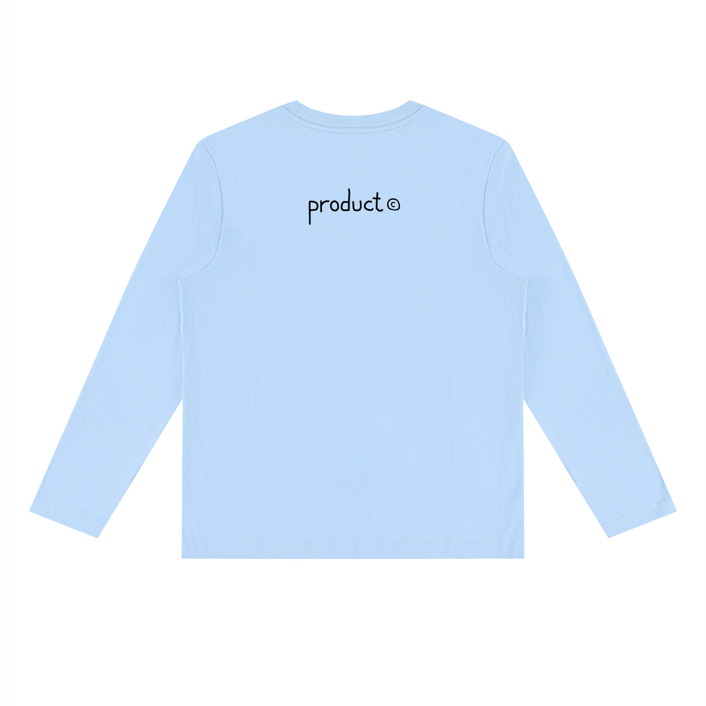 Product©️ "Empty Vee" Unisex Heavyweight Long Sleeve T-Shirt