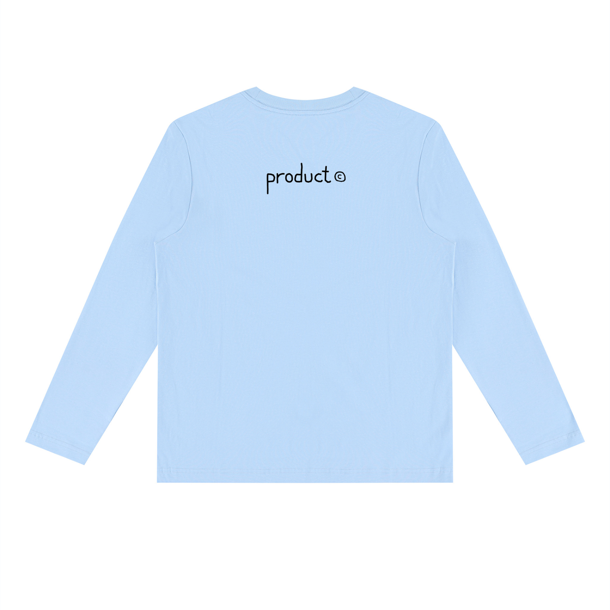 Product©️ "Empty Vee" Unisex Heavyweight Long Sleeve T-Shirt