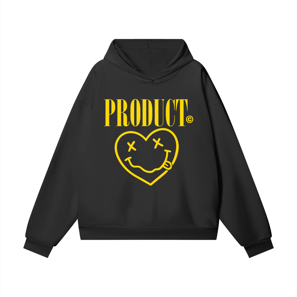 Product©️ "Nerve Anna" Heavyweight Hidden Pocket Fleece Hoodie
