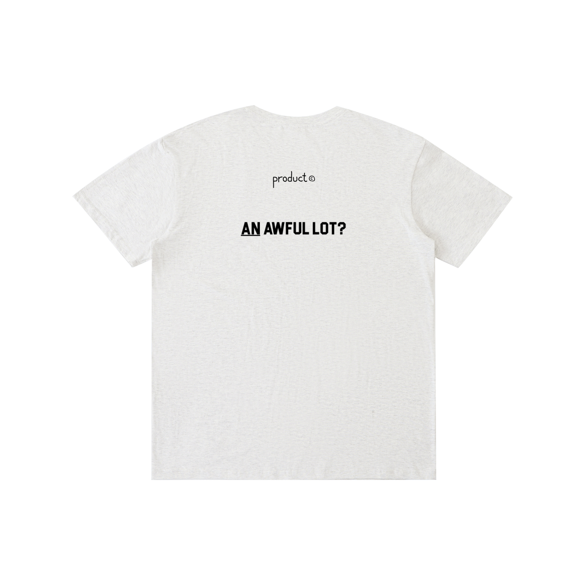 Product©️"Why...??" Light Pure Cotton Unisex T-Shirt