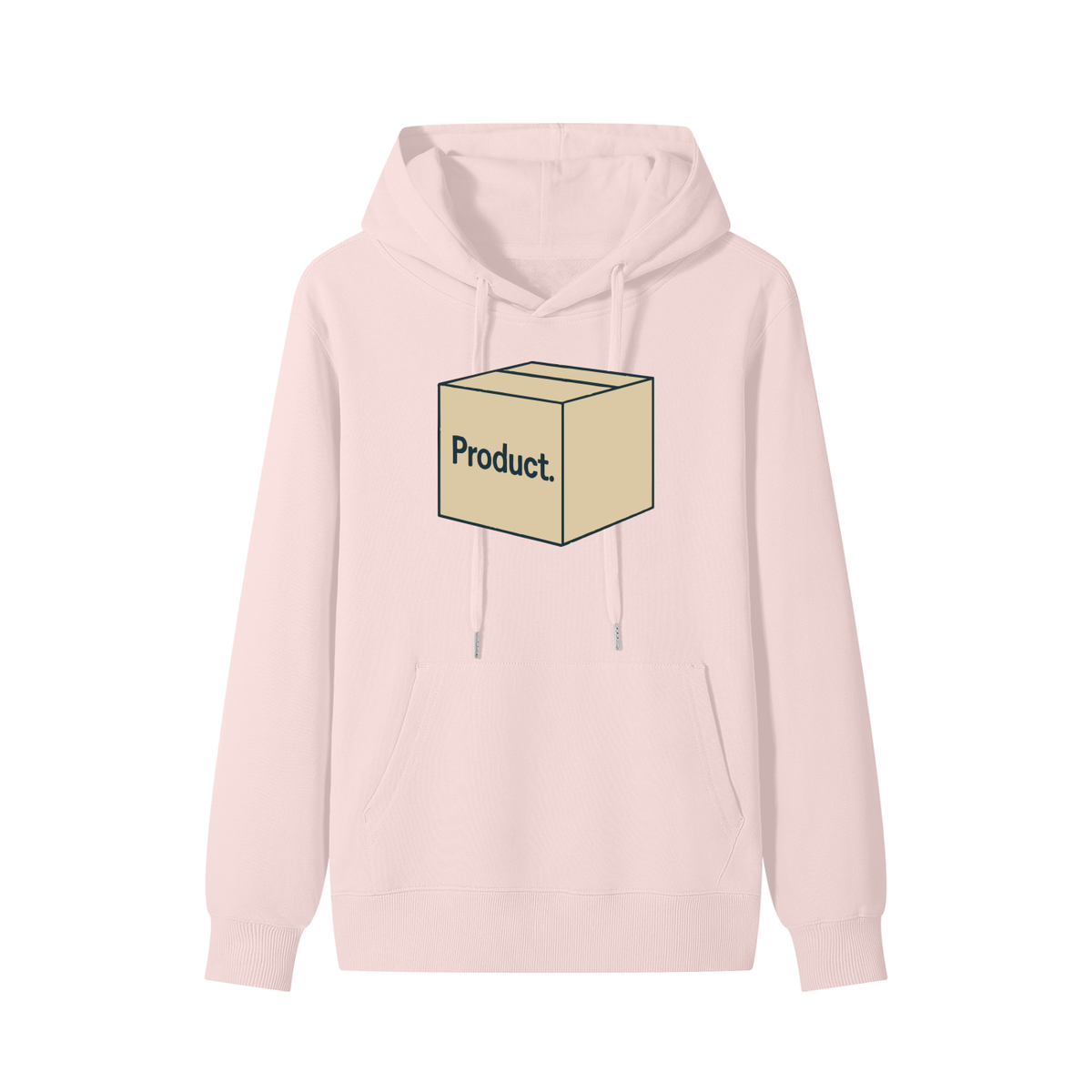 Product©️ "Box Logo" Classic Unisex Cotton Hoodie
