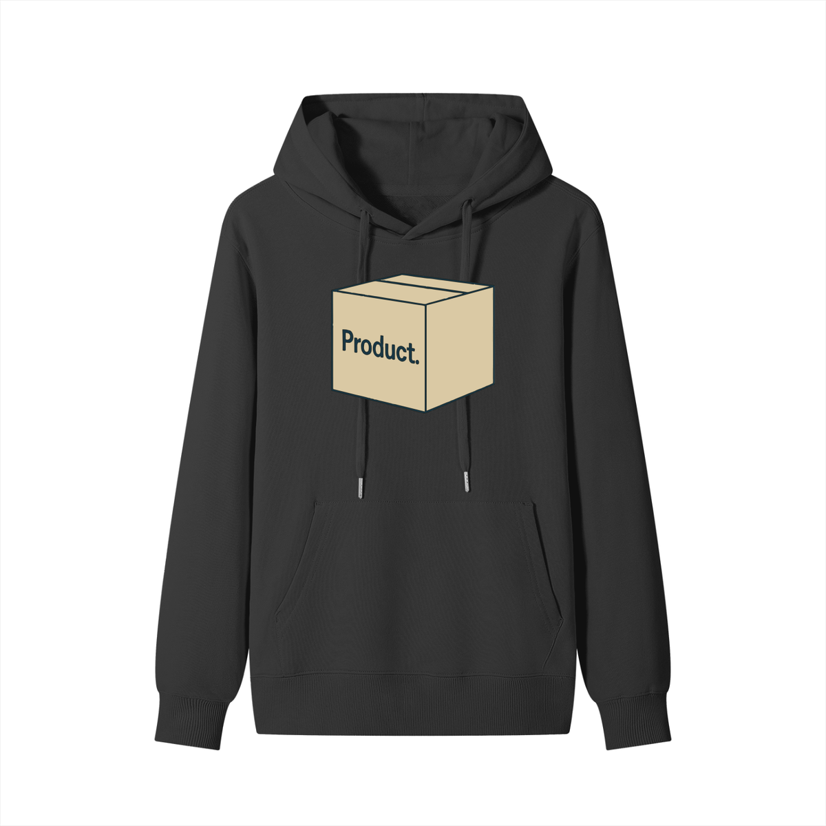Product©️ "Box Logo" Classic Unisex Cotton Hoodie