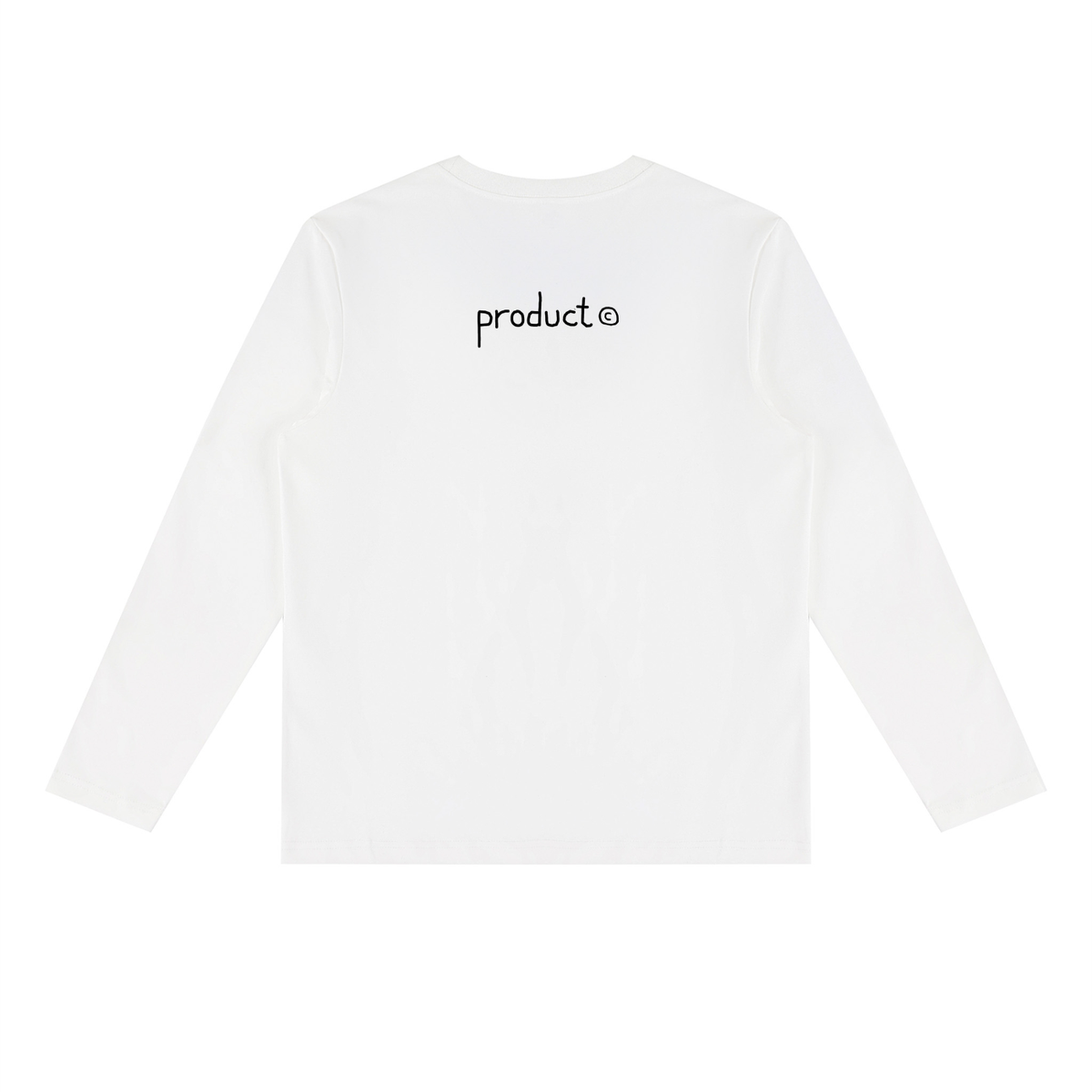 Product©️ "Empty Vee" Unisex Heavyweight Long Sleeve T-Shirt