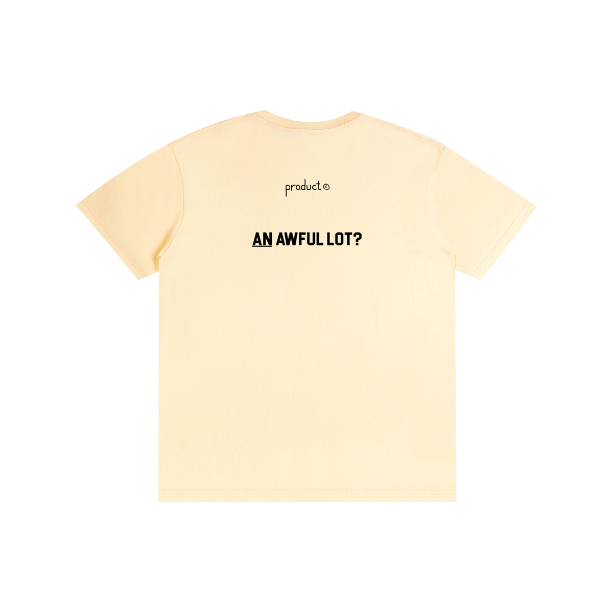 Product©️"Why...??" Light Pure Cotton Unisex T-Shirt