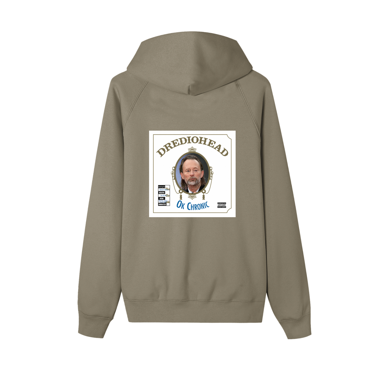Product©️ "Box Logo / OK Chronic" Essential Zip-up Fleece Hoodie