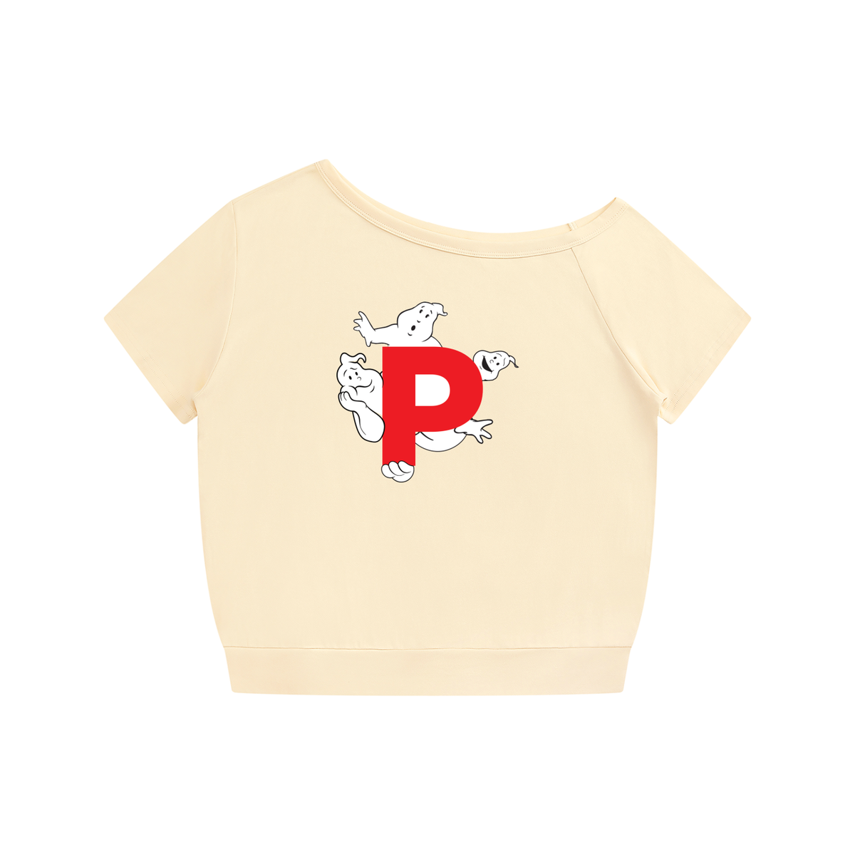 Product©️ "Ghostez" Women's Off-the-Shoulder T-Shirt