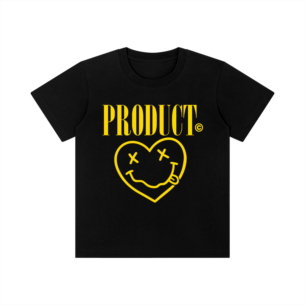 Product©️"Nerve Anna" Kid's Crewneck Short Sleeve T-Shirt