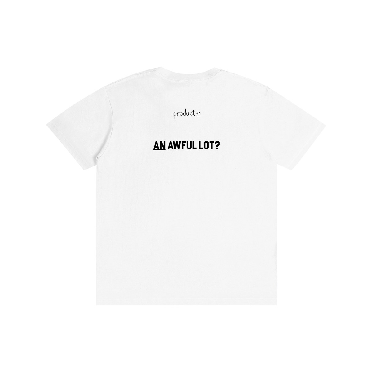 Product©️"Why...??" Light Pure Cotton Unisex T-Shirt