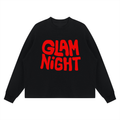 Product©️ "Glam Night" Unisex Waffle Boxy Long Sleeve T-Shirt