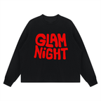 Product©️ "Glam Night" Unisex Waffle Boxy Long Sleeve T-Shirt
