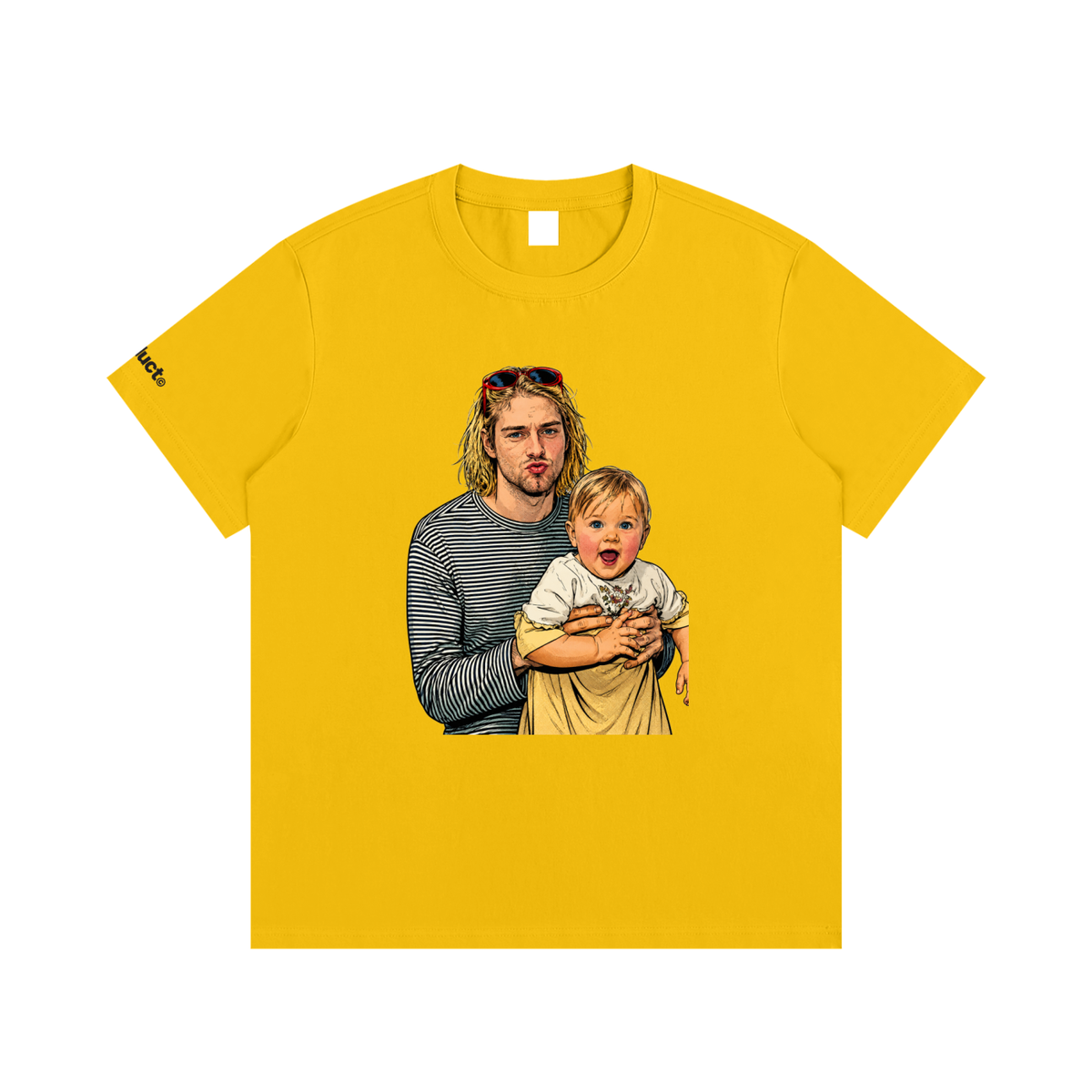 Product©️"Cobain Fam" Essential Cotton T-Shirt