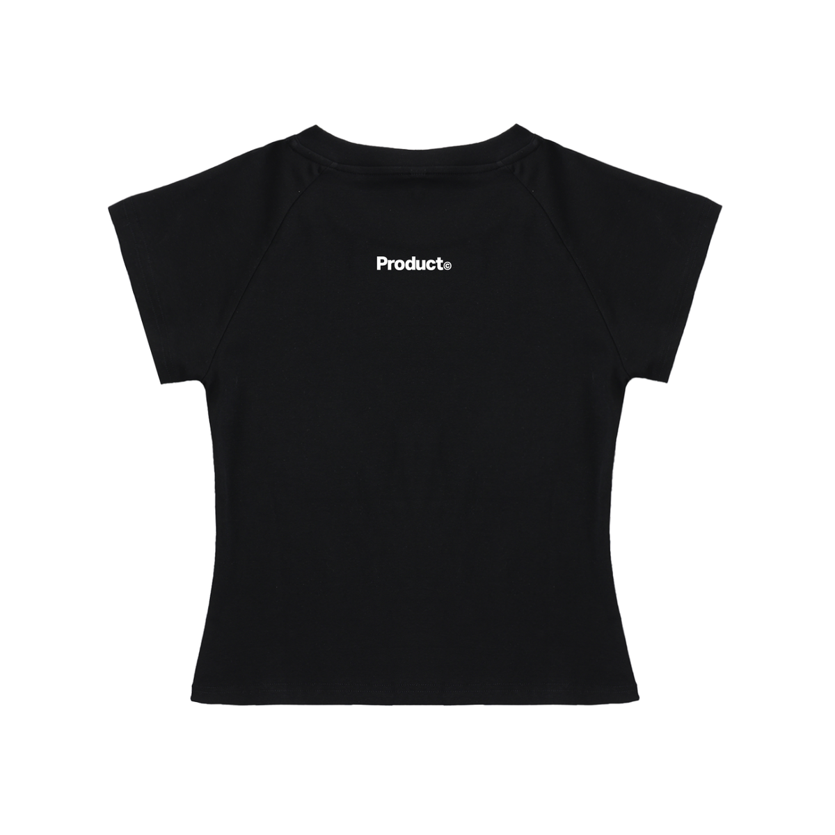 Product©️ "Uhhh..." Solid Color Raglan Sleeve Crop Top