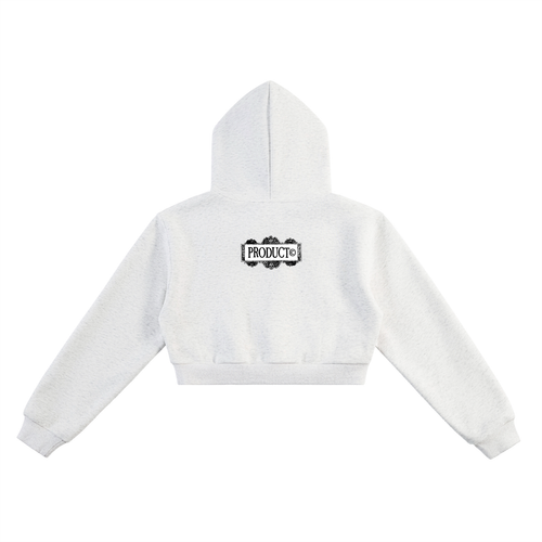 Product©️ "Delia" Essential Cropped Hoodie