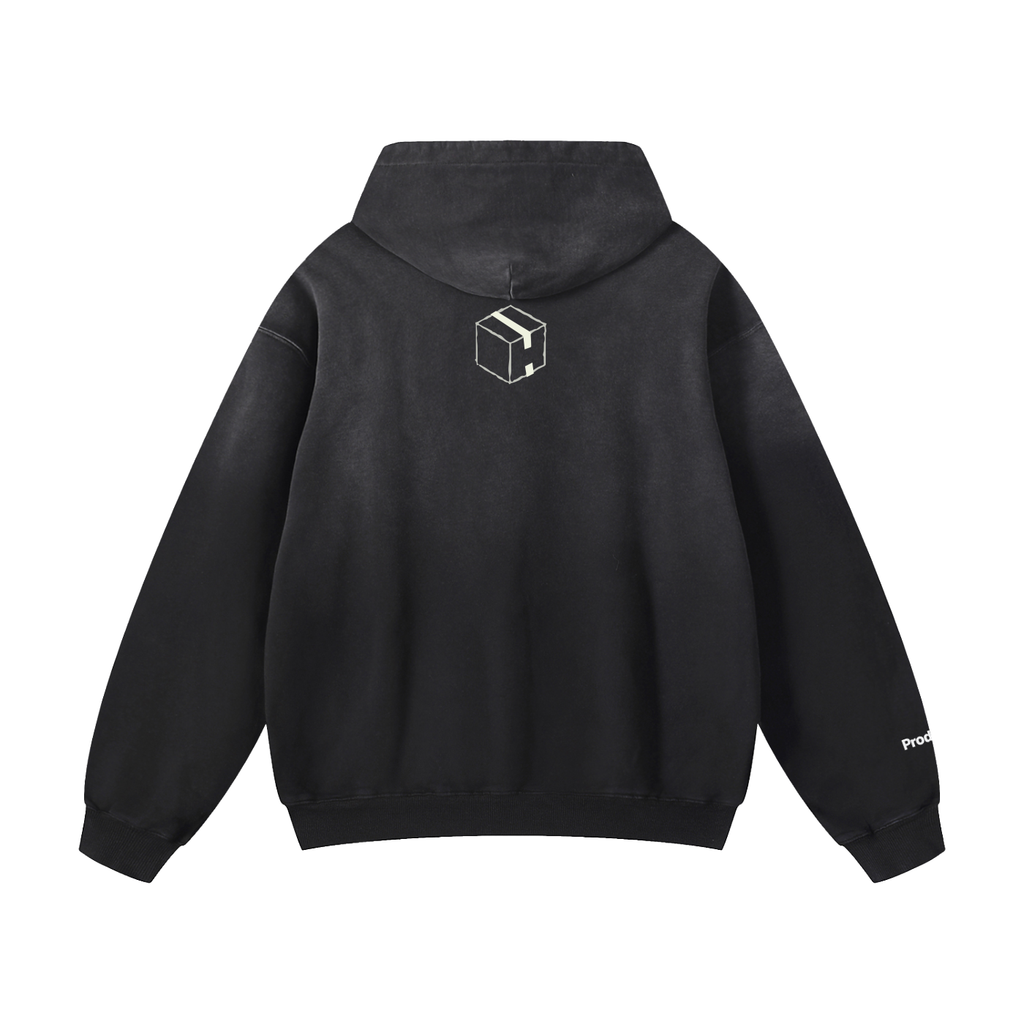 Product©️ "Open the Dior..." Heavyweight Sunfade Oversized Hoodie