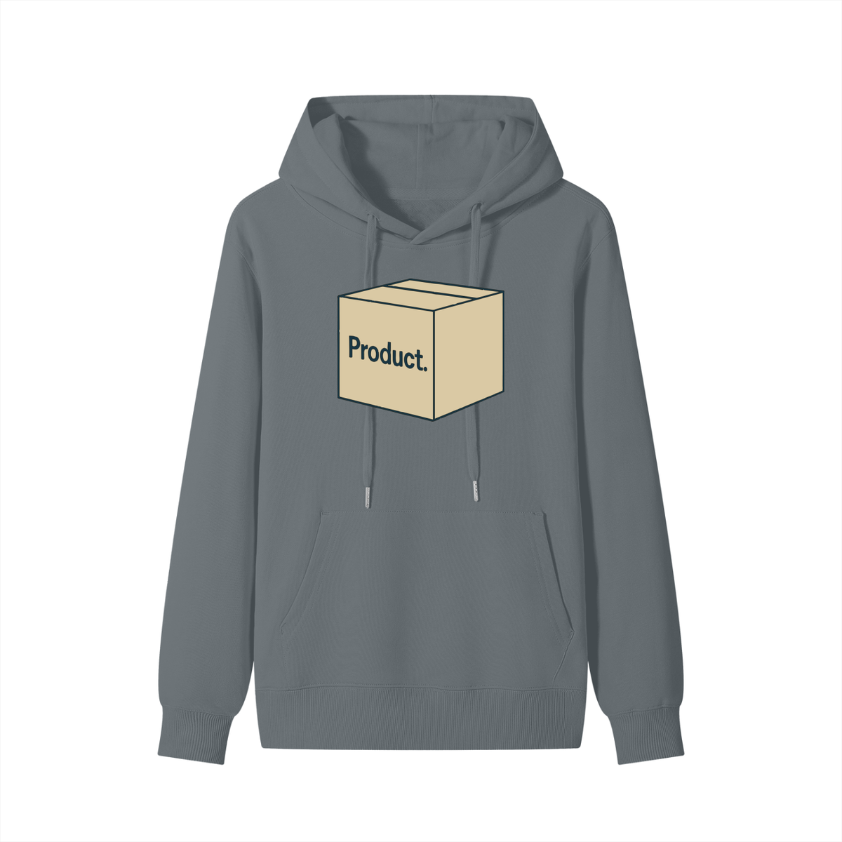 Product©️ "Box Logo" Classic Unisex Cotton Hoodie