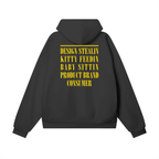 Product©️ "Nerve Anna" Heavyweight Hidden Pocket Fleece Hoodie