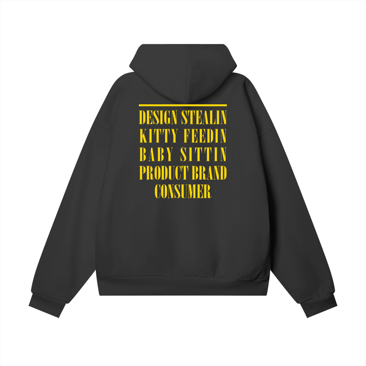 Product©️ "Nerve Anna" Heavyweight Hidden Pocket Fleece Hoodie