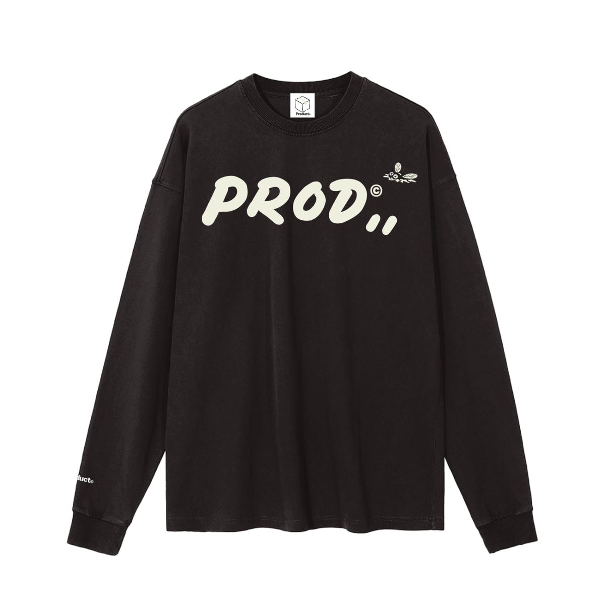 Product©️ "Who's at the Dior?" Vintage Washed Long Sleeve T-Shirt